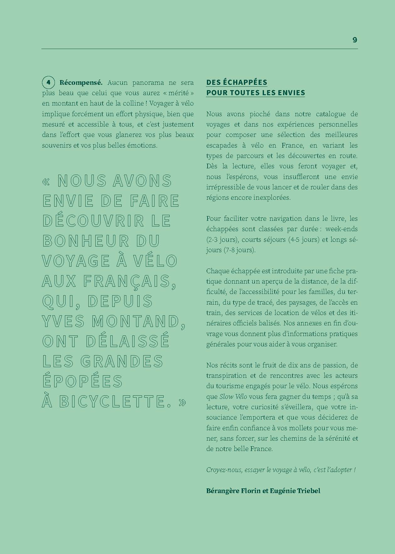 Guide Slow Vélo - Arthaud