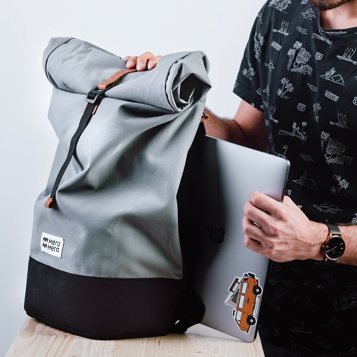 Sac à dos roll-top Squamish Mero Mero