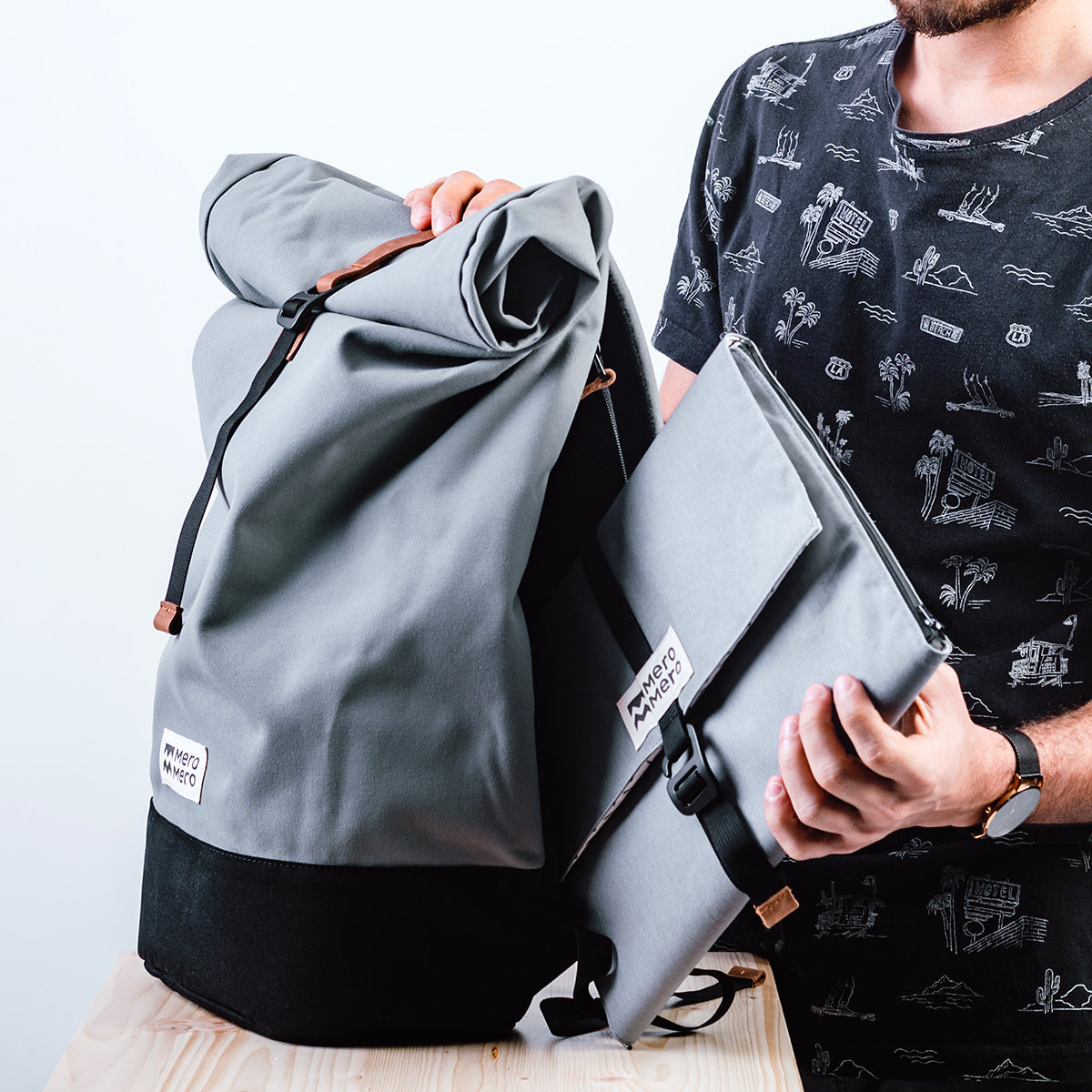 Sac à dos roll-top Squamish Mero Mero