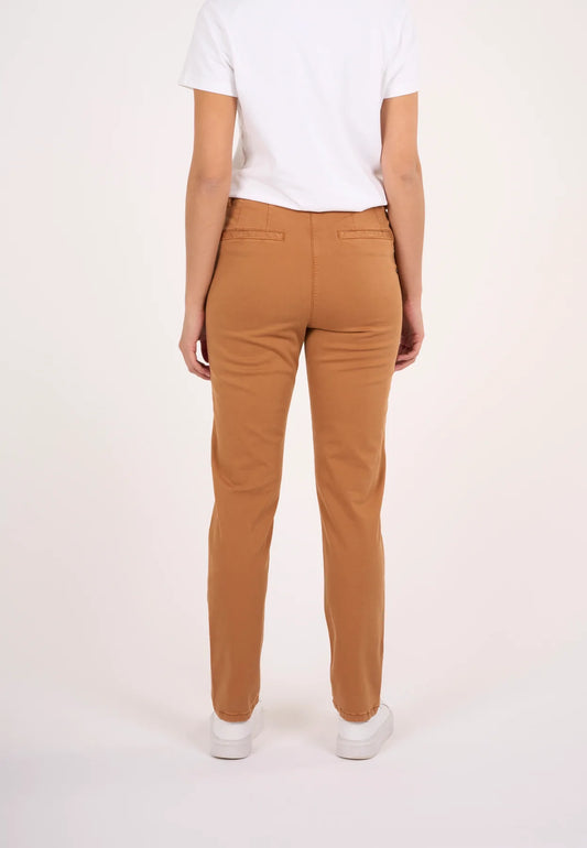 Pantalon Chino Femme Knowledge Cotton Apparel - ALMA slim