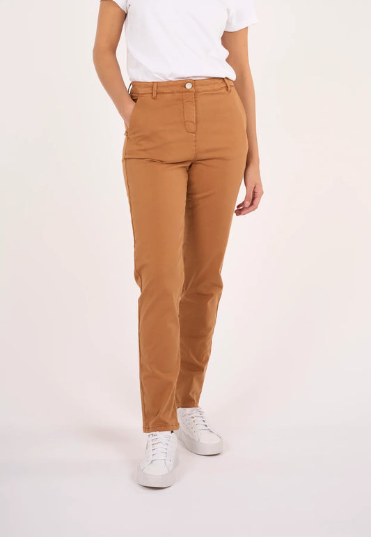 Pantalon Chino Femme Knowledge Cotton Apparel - ALMA slim