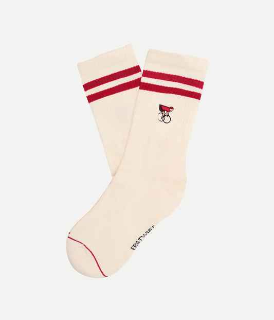 Chaussettes coton Erstwhile Amateur - Red