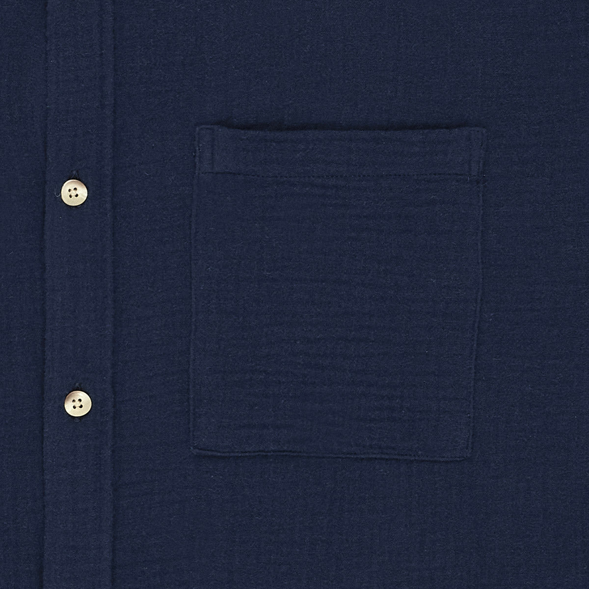 Chemise en gaze de coton Bask in The Sun - Oihana