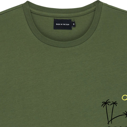 Tee-shirt imprimé Bask in The Sun - Rebel