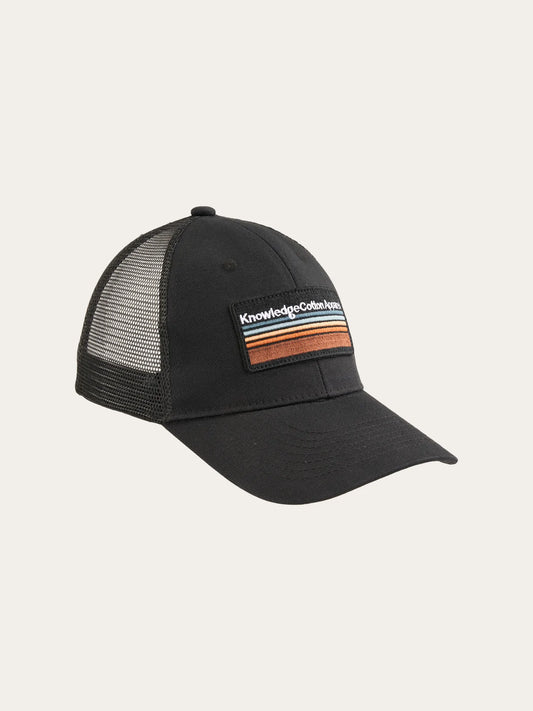Casquette Badge Twill Trucker Cap - Knowledge Cotton Apparel