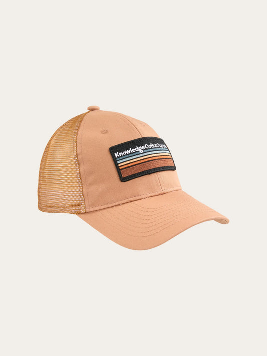 Casquette Badge Twill Trucker Cap - Knowledge Cotton Apparel