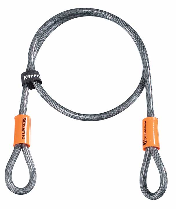 Câble Antivol de 120 cm à 2 boucles Kryptoflex 410 - Kryptonite