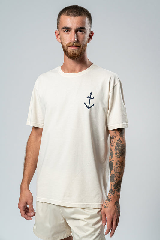 Tee-shirt La Paz - The Azores écru