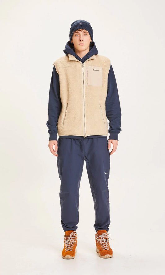 Gilet Polaire Homme Knowledge Cotton Apparel - Teddy Fleece vest