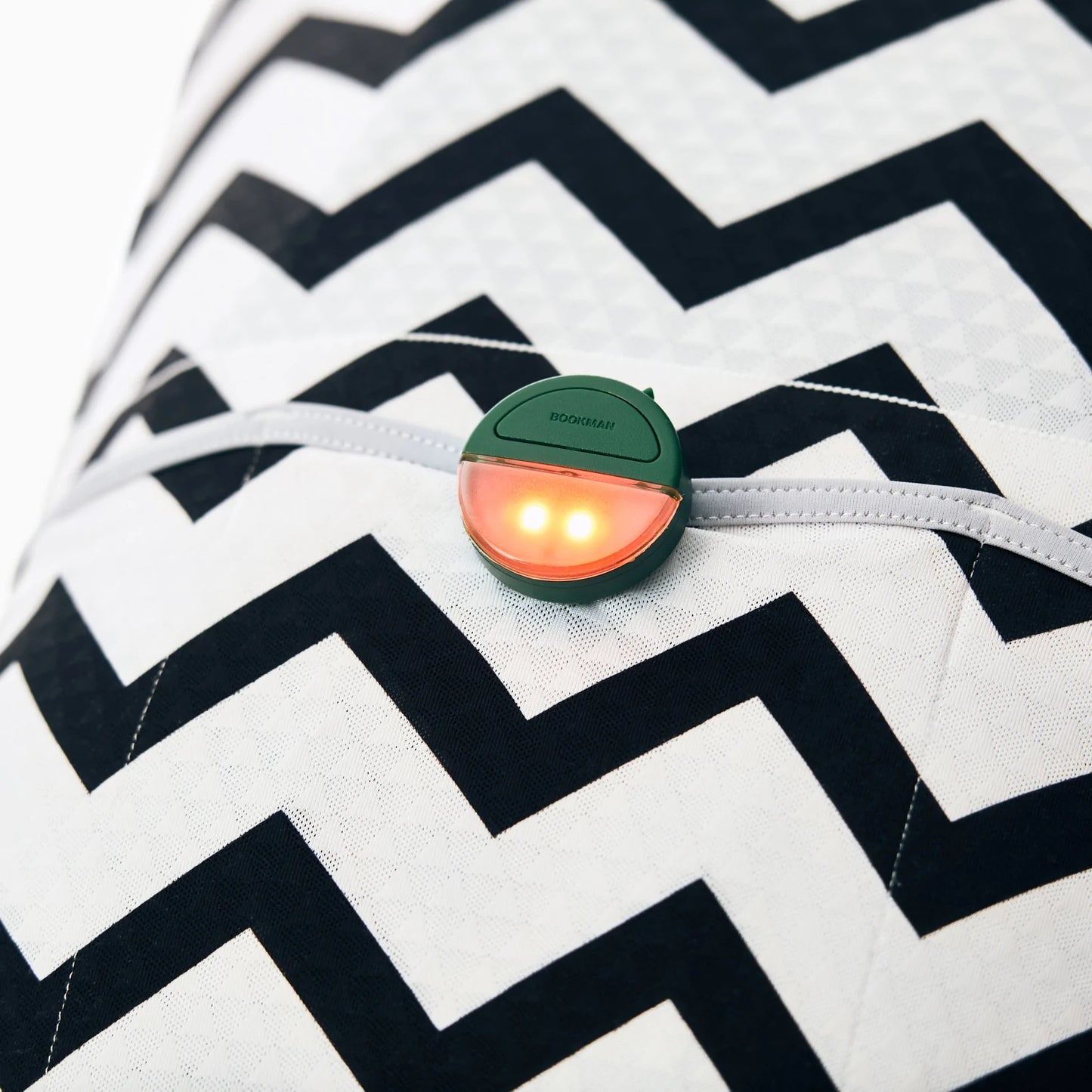 Clip lumineux portatif bicolore (blanc/rouge) Eclipse - Bookman