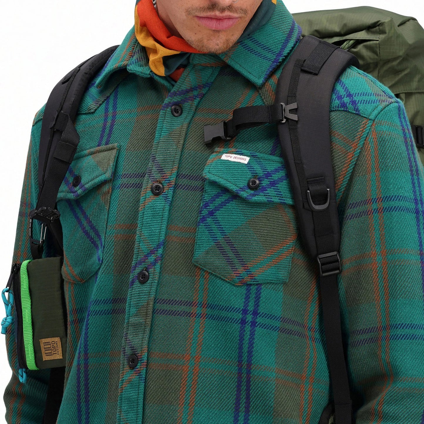 Sur-chemise en flanelle épaisse Mountain Heavyweight - Topo Designs
