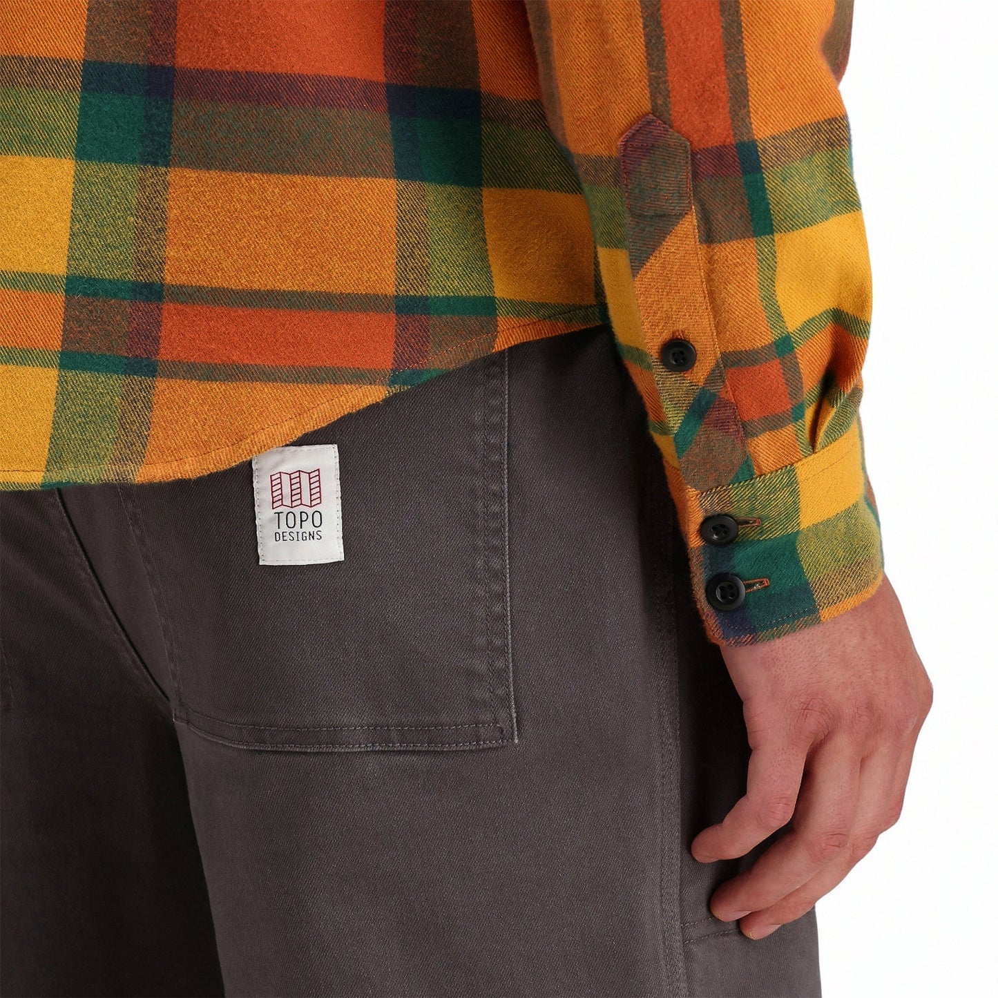 Chemise en flanelle Mountain Plaid - Topo Designs