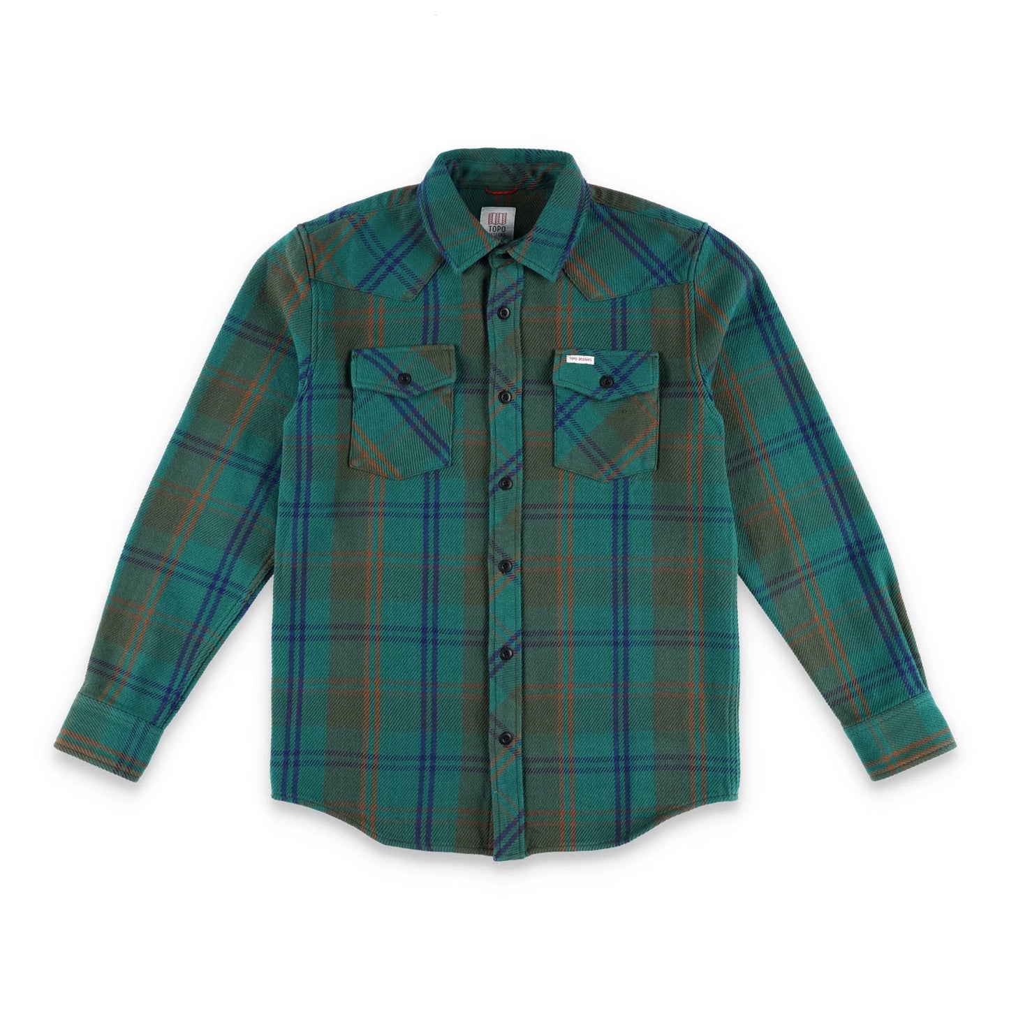 Sur-chemise en flanelle épaisse Mountain Heavyweight - Topo Designs