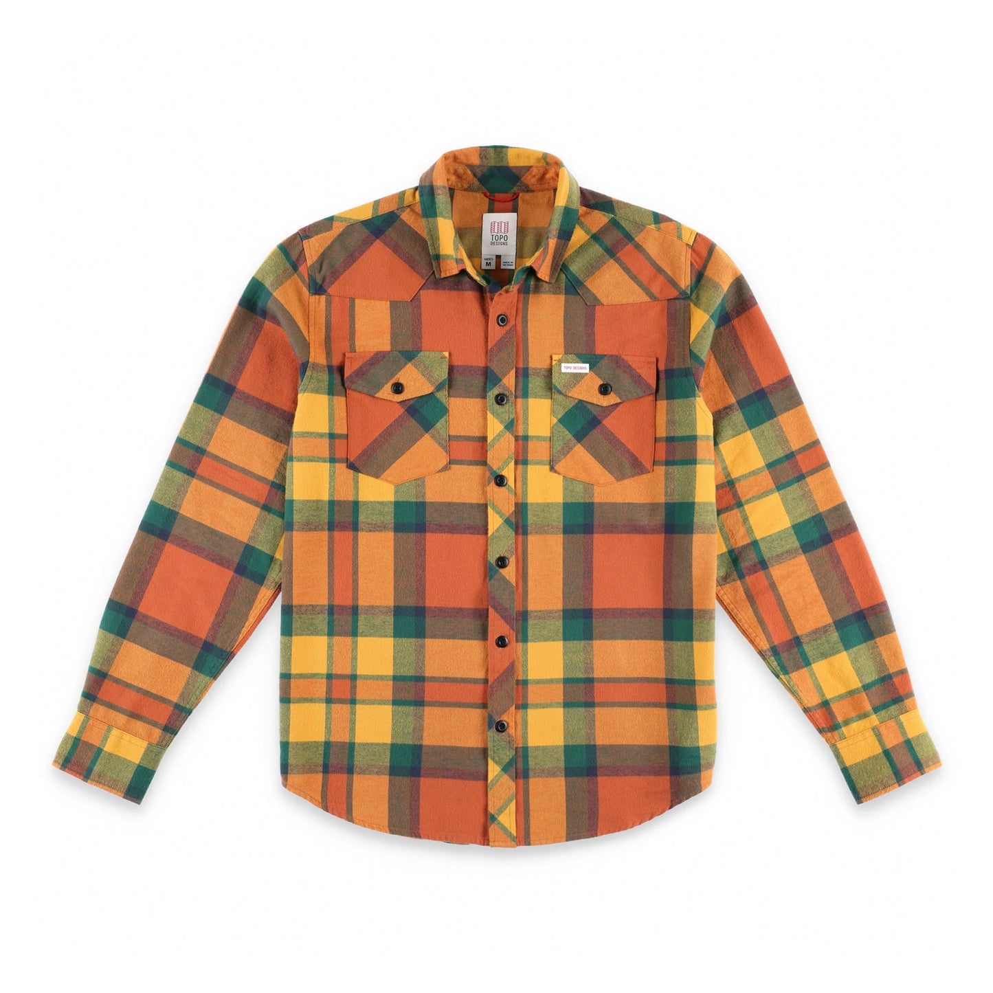 Chemise en flanelle Mountain Plaid - Topo Designs