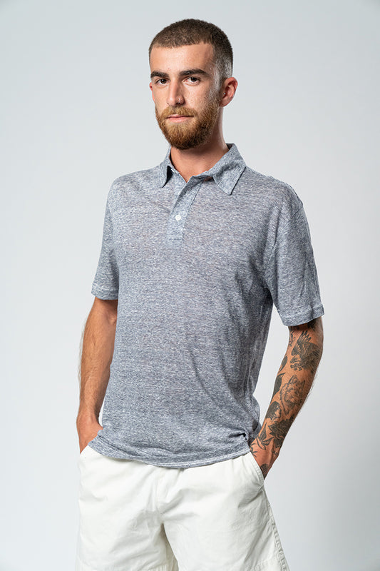 Polo La Paz - Leao rayé bleu