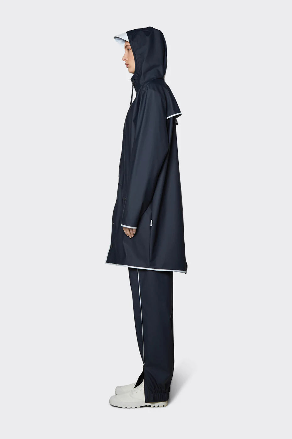 Veste de pluie longue réfléchissante Rains