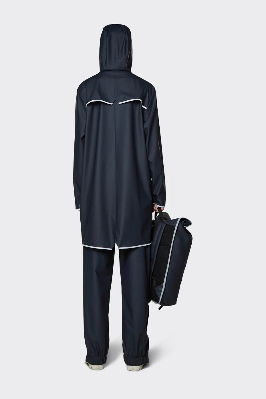 Veste de pluie longue réfléchissante Rains