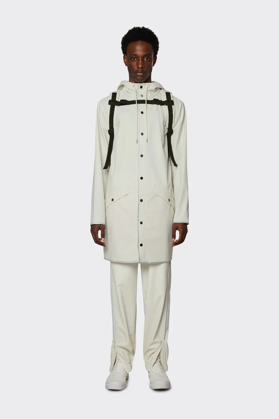 Veste de pluie longue réfléchissante Rains
