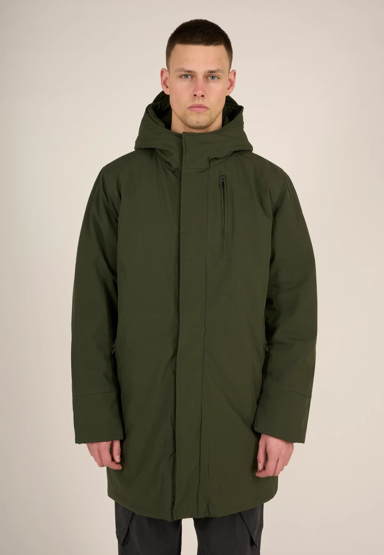 Parka Homme Knowledge Cotton Apparel - Soft Shell Climate Shell