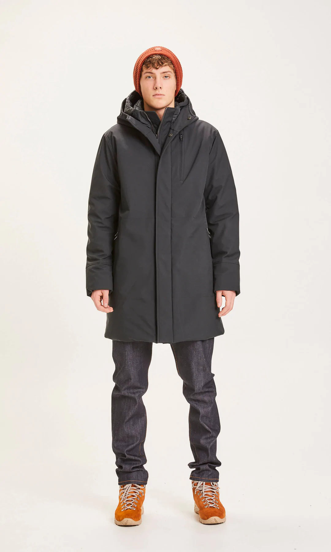 Parka Homme Knowledge Cotton Apparel - Soft Shell Climate Shell