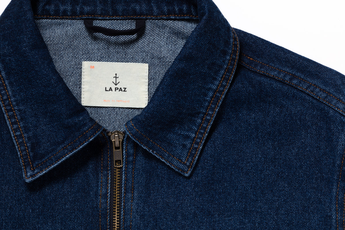 Veste La Paz - Macedo Trucker Jacket Denim