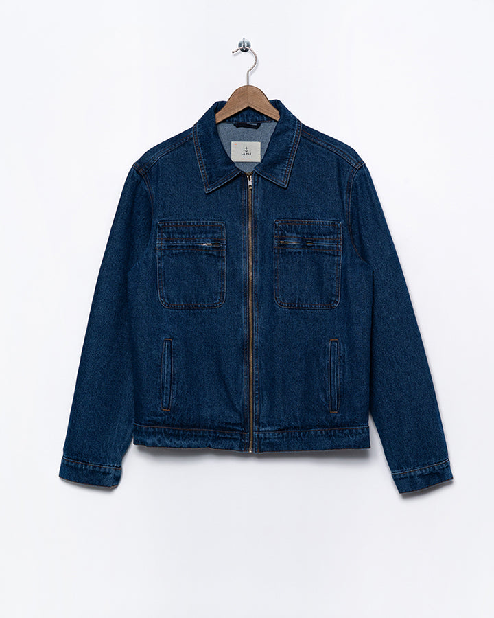 Veste La Paz - Macedo Trucker Jacket Denim