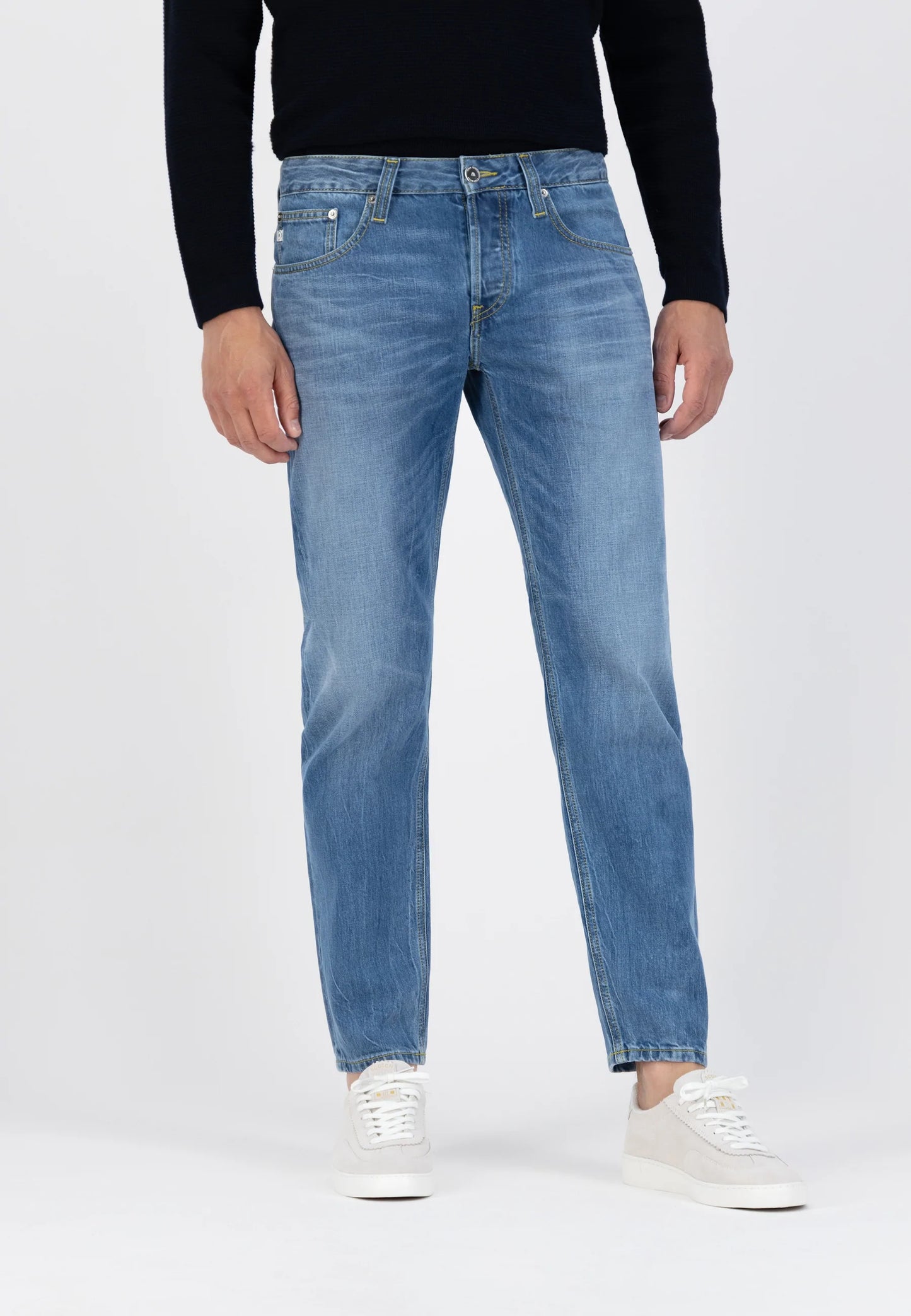 Jeans Homme MUD Jeans - Regular Dunn Stretch Medium Worn