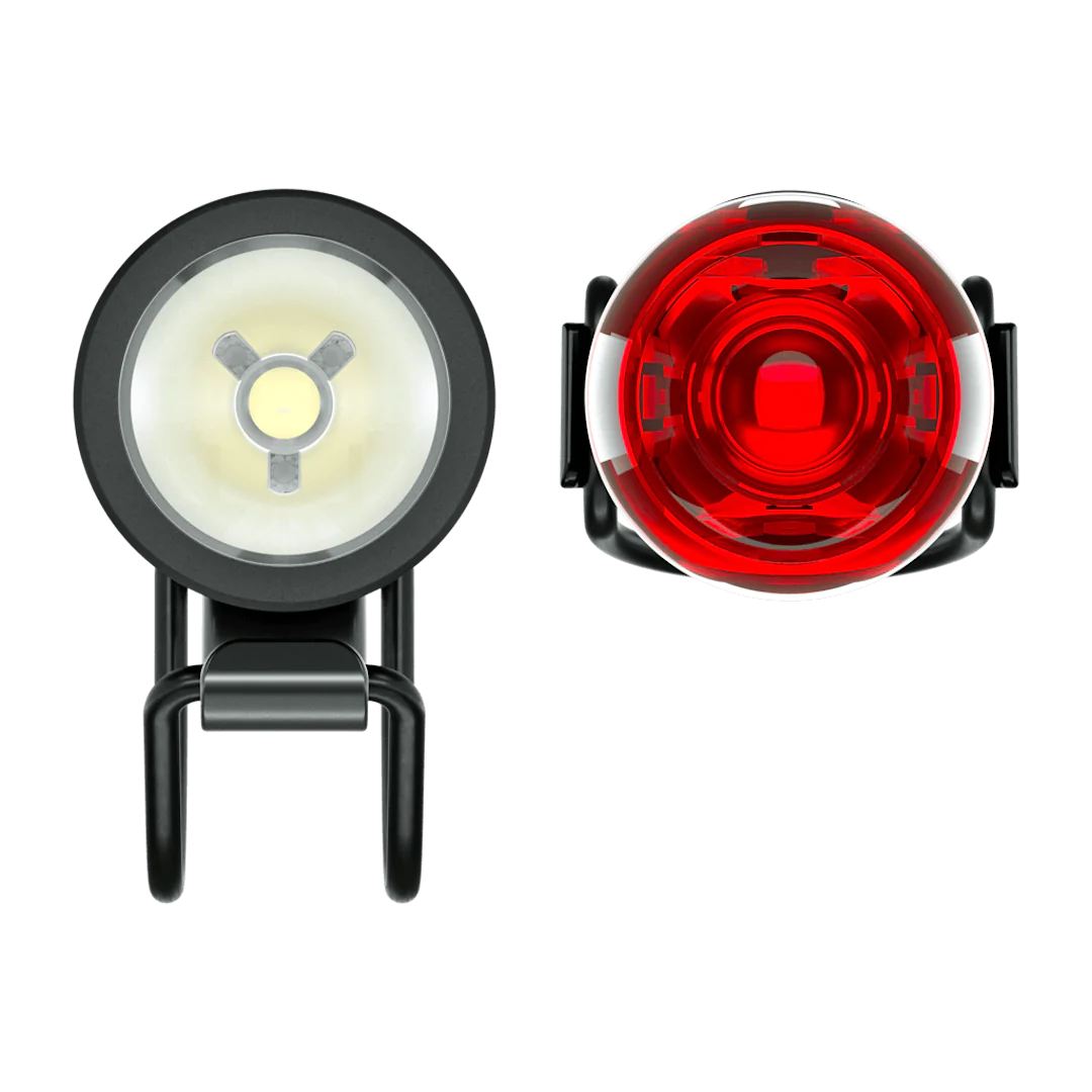 Kit éclairage Avant/Arrière pour vélo Plug Twinpack - Knog