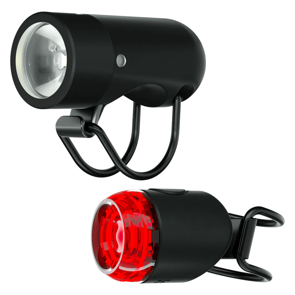 Kit éclairage Avant/Arrière pour vélo Plug Twinpack - Knog