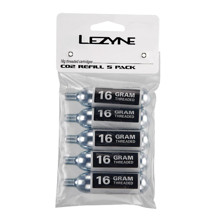 LEZYNE Pack de 5 cartouches CO2 16g