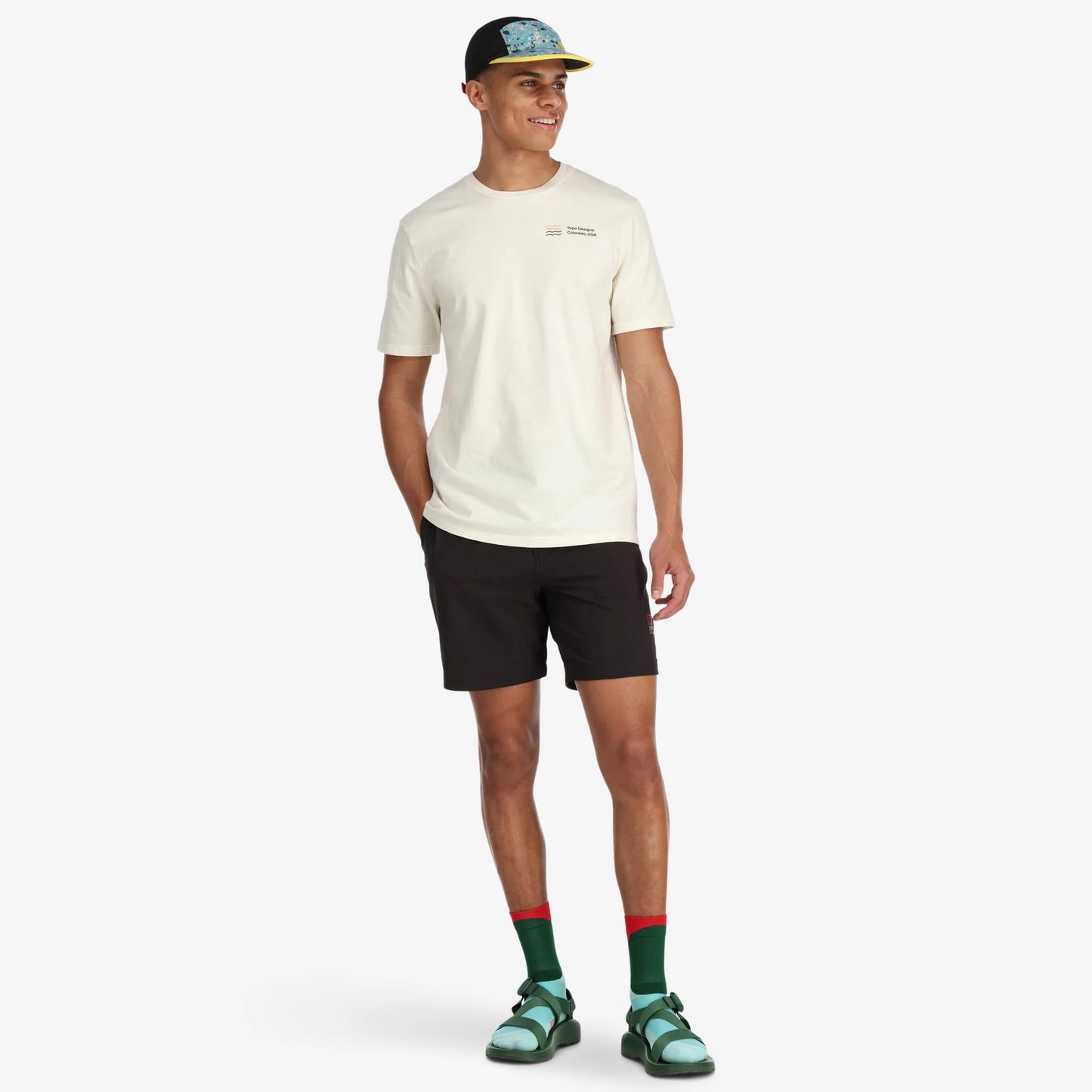 Tee-shirt Strata Map - Topo Designs