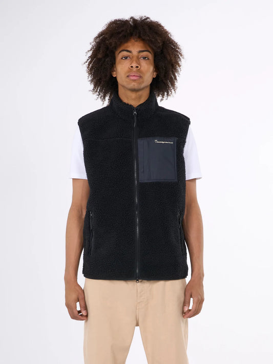 Gilet Polaire Homme Knowledge Cotton Apparel - Teddy Fleece vest