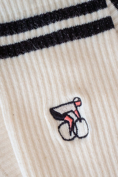 Chaussettes coton Erstwhile Amateur - Black