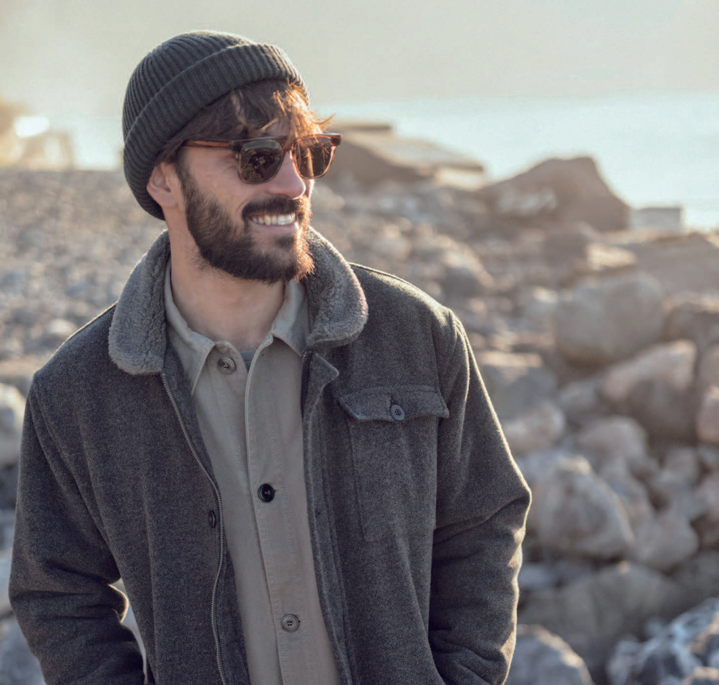 Blouson en laine Cristobal - Bask in The Sun