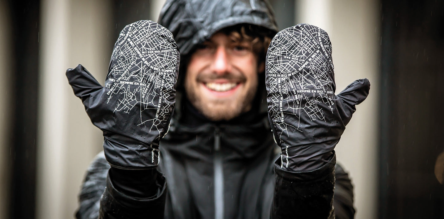 Gants cyclistes waterproof Roadster Tucano Urbano