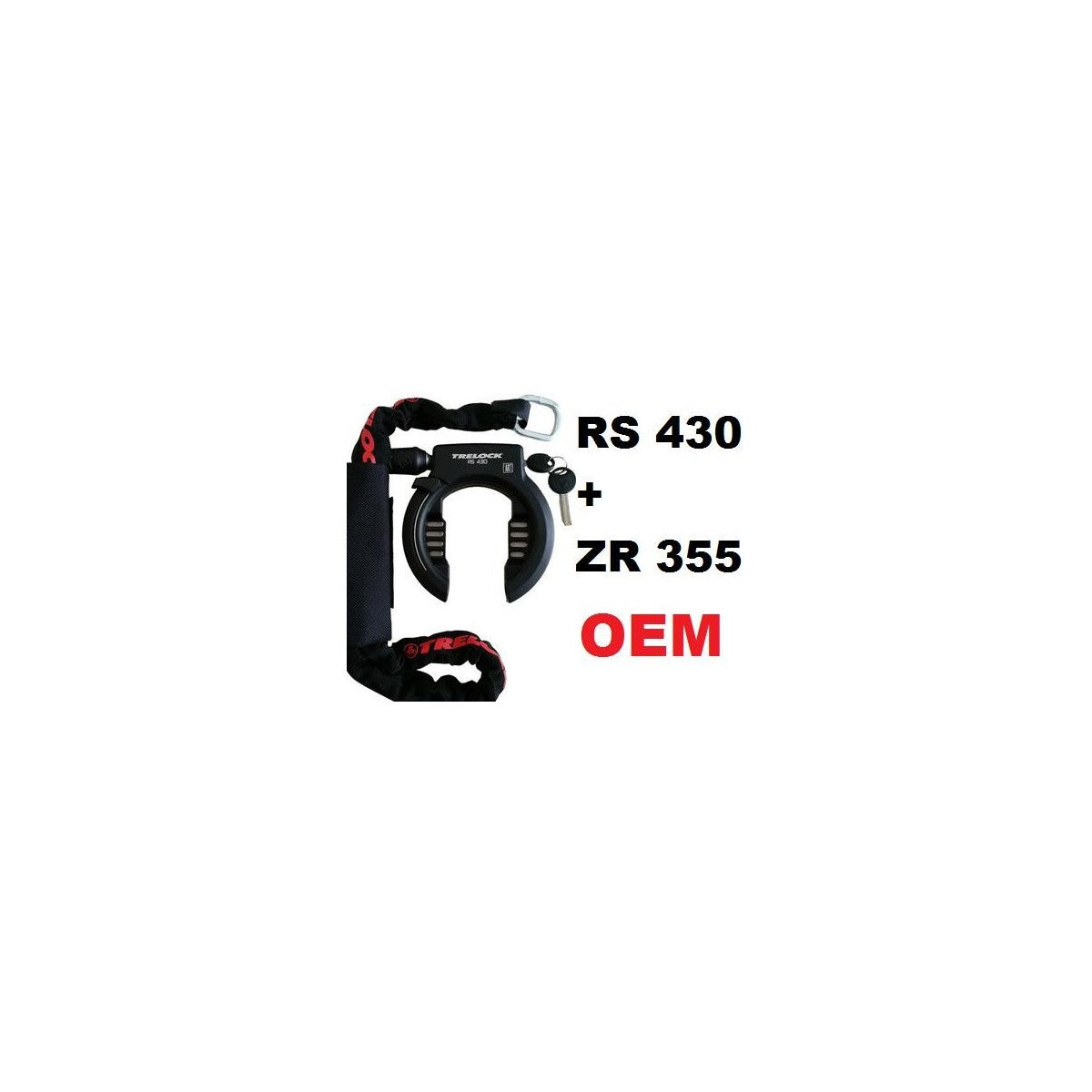 Antivol de Cadre Trelock RS430 + ZR 355 OEM