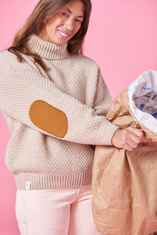 Pull Graine - Entrée Beige