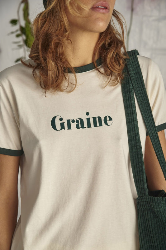 Tee-shirt Graine - Pic Winter White
