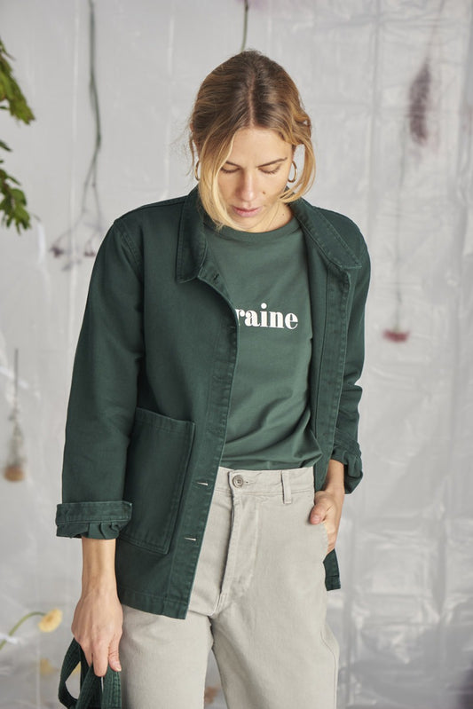 Veste Graine - Pyrénées Dark Green