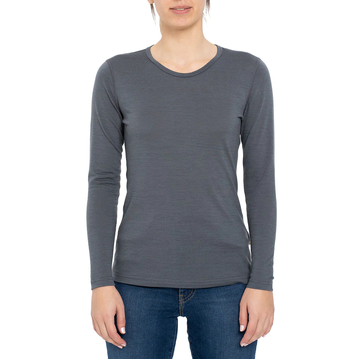 Tee-shirt en mérinos pour femme (Manches Longues) - Menique