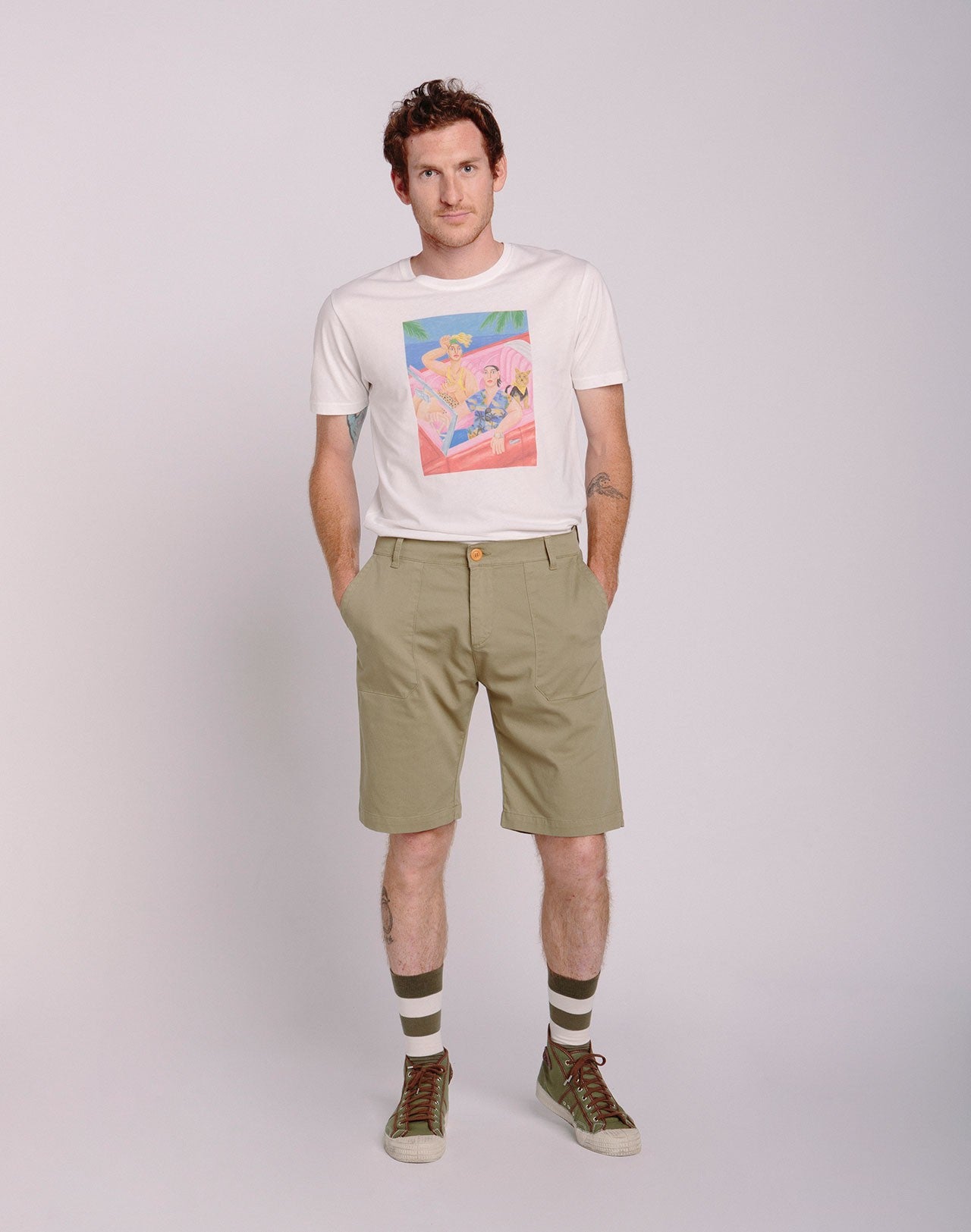 Short Olow - Gyver Olive