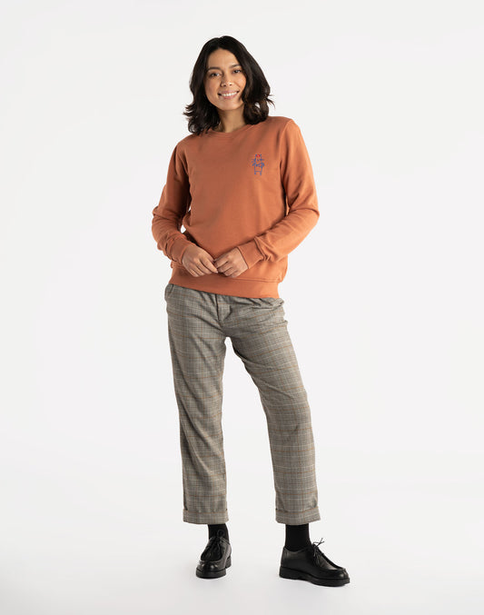 Sweatshirt Olow x Atelier Titi - Tourist Girl