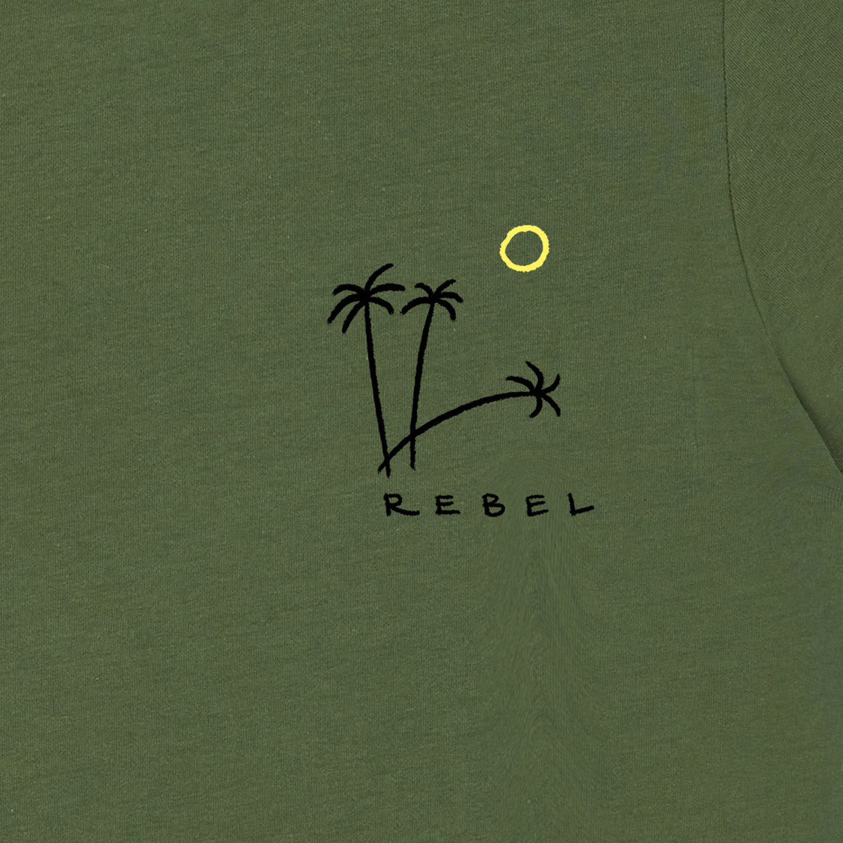 Tee-shirt imprimé Bask in The Sun - Rebel