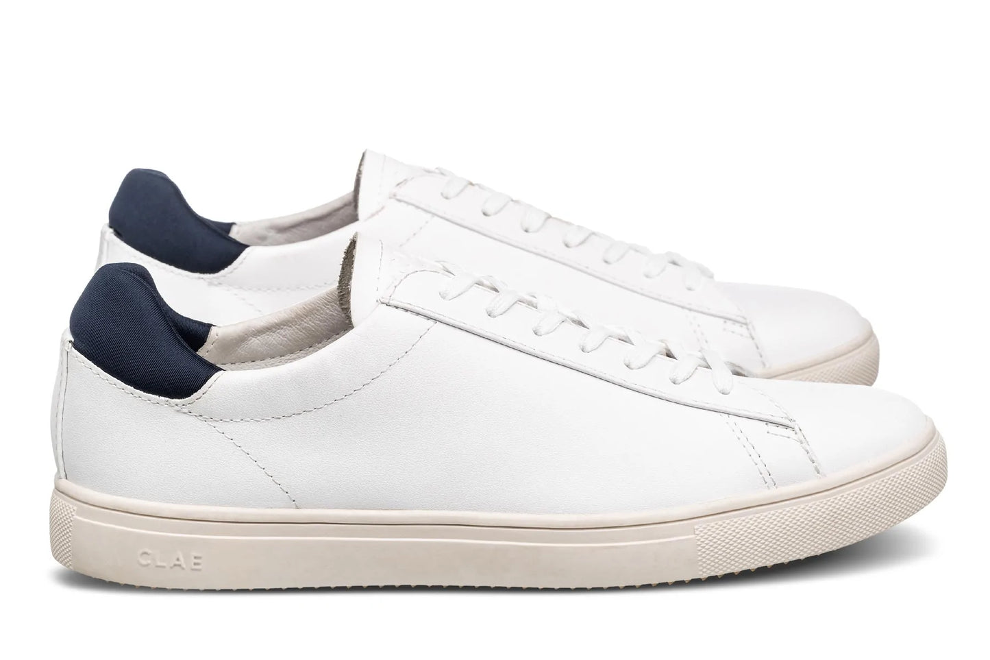 Sneakers CLAE - Bradley White Leather Navy
