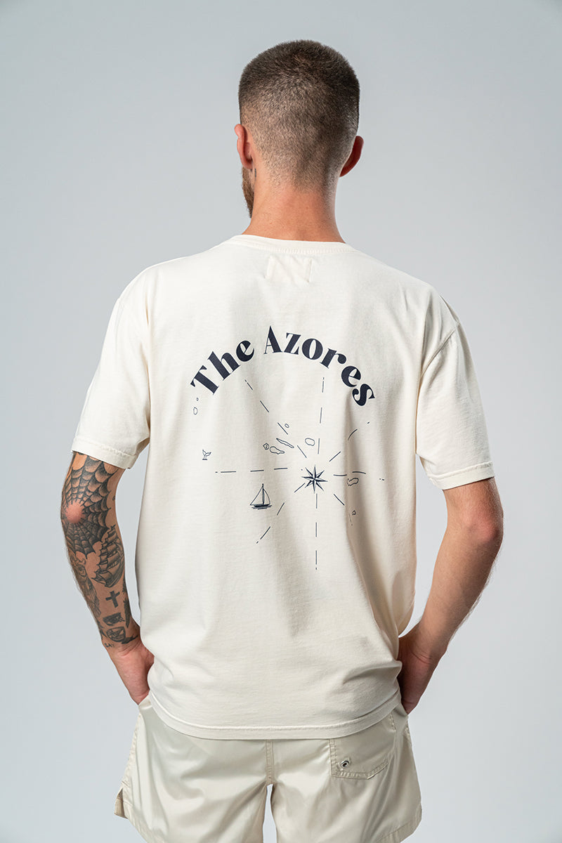 Tee-shirt La Paz - The Azores écru