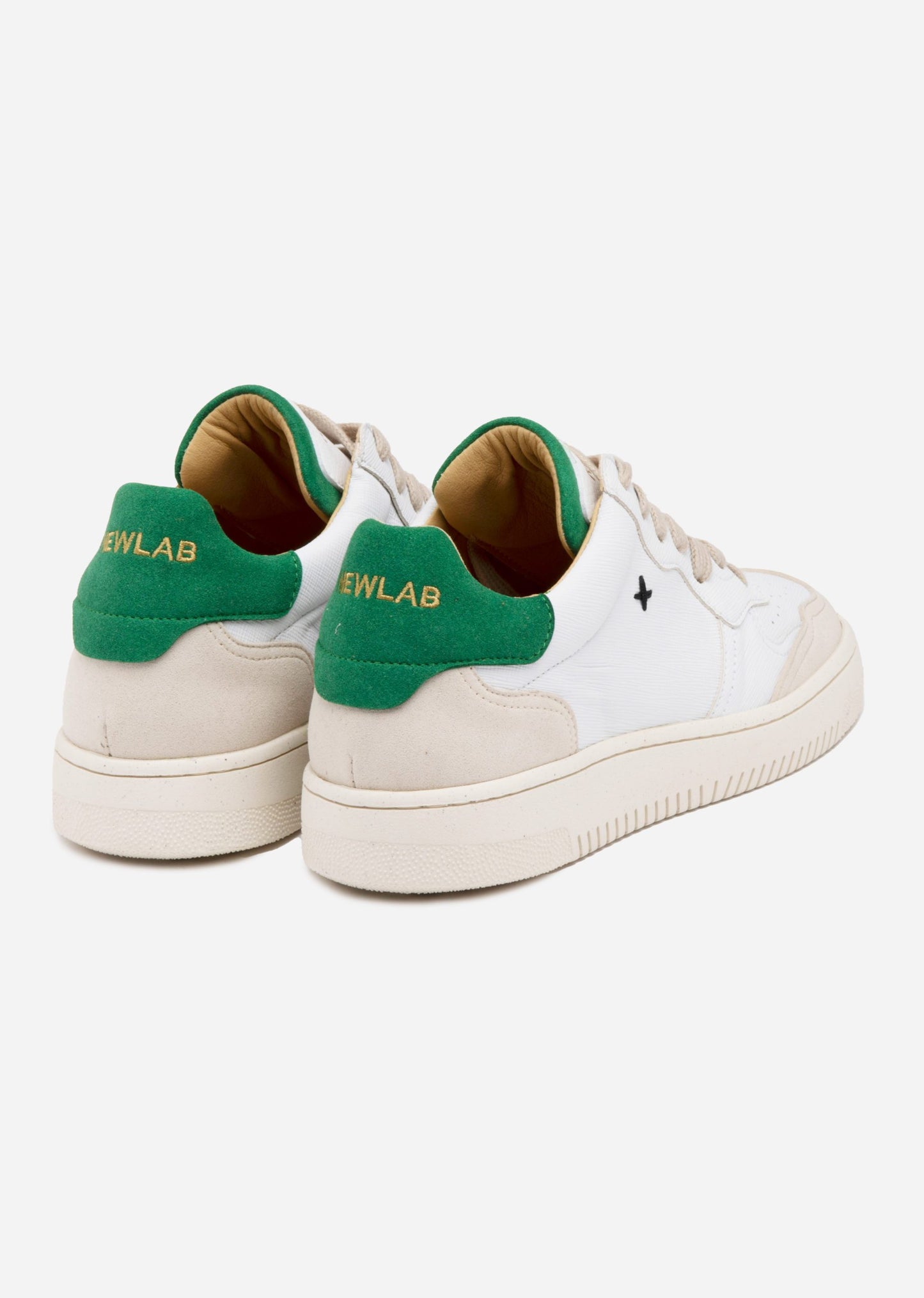 Sneakers Newlab NL11 White/Green - Sustainable