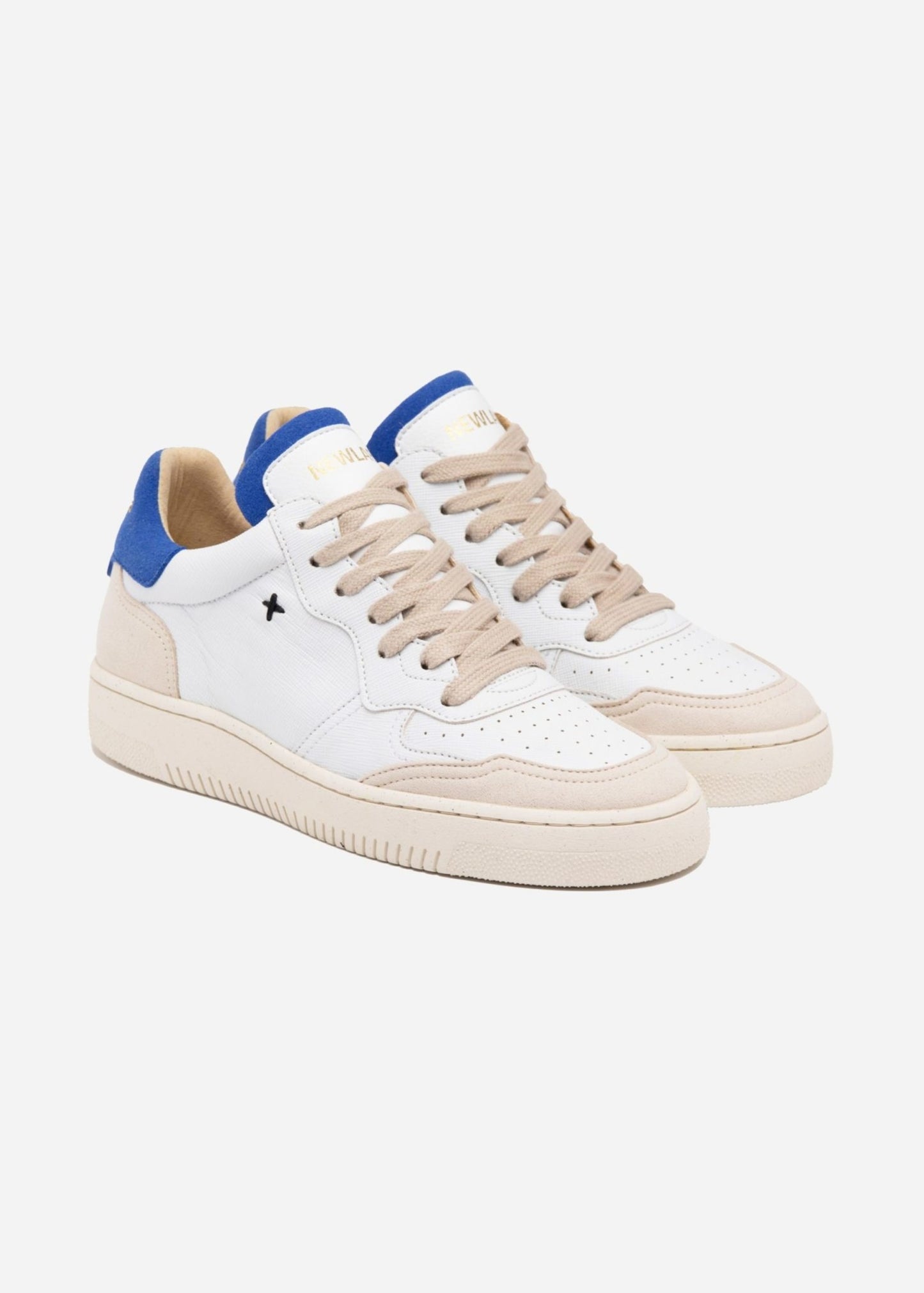 Sneakers Newlab NL11 White/Blue - Sustainable